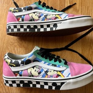 Vans + Disney Mickey’s 90th Collection Sneakers 7.5 women